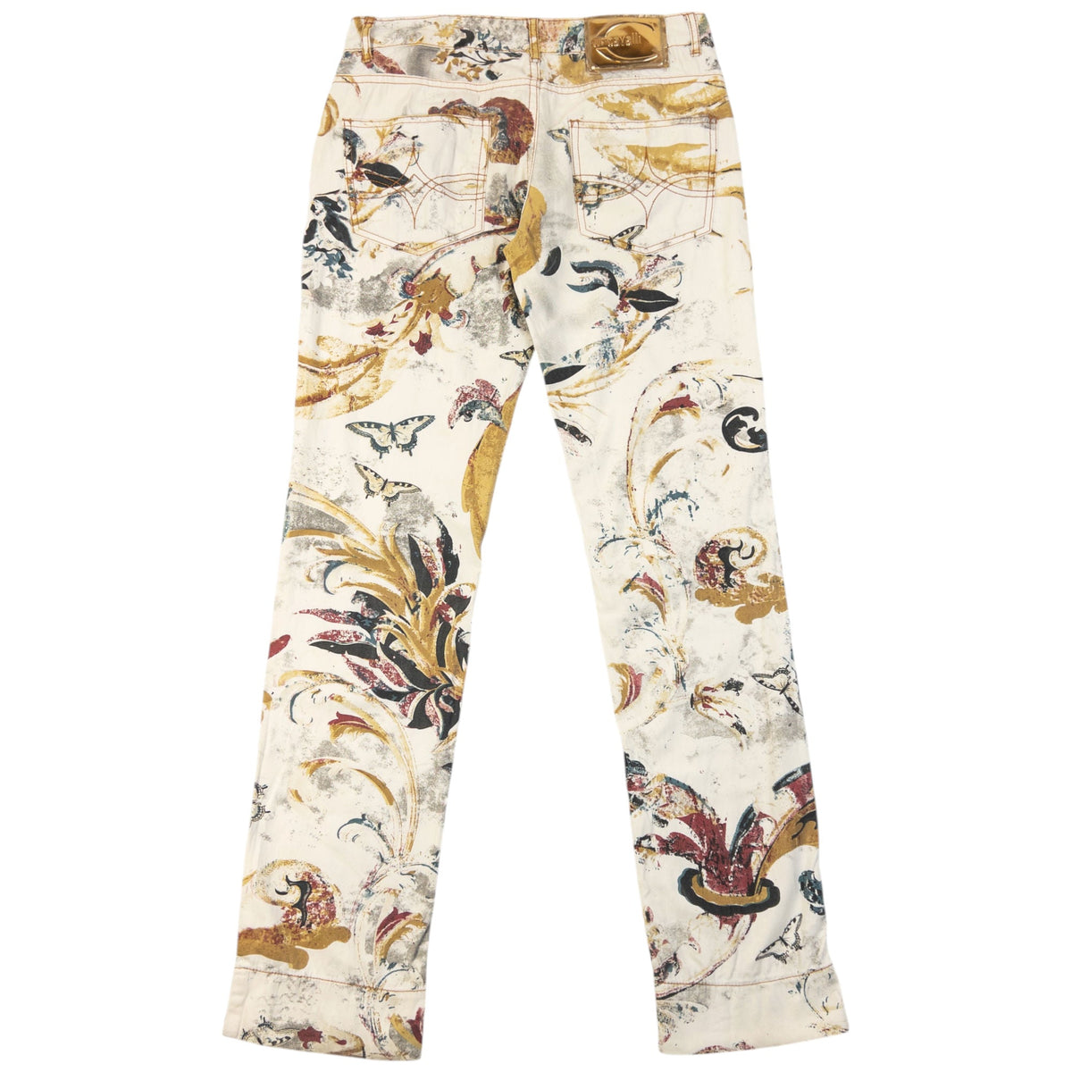 Vintage 2007 Roberto Cavalli Print Pattern Trousers Womens Size W31 | W31, Multi