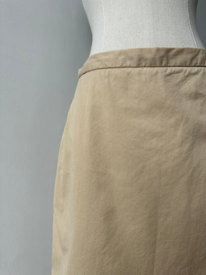 Iceberg 1990s Pure Cotton Midi Skirt - W28