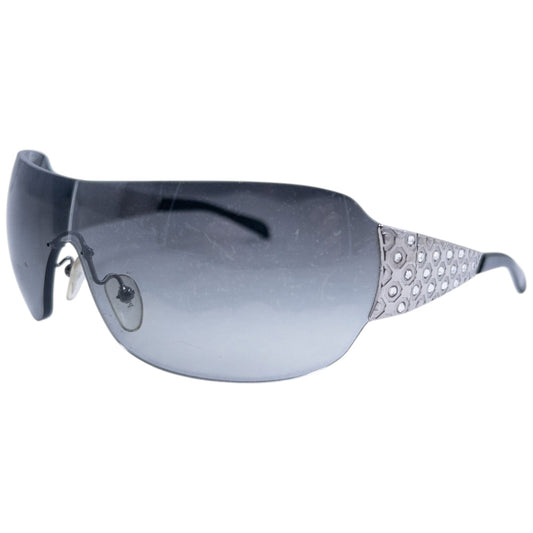 Vintage 2000s Prada Diamonte Sunglasses | O/S, Black