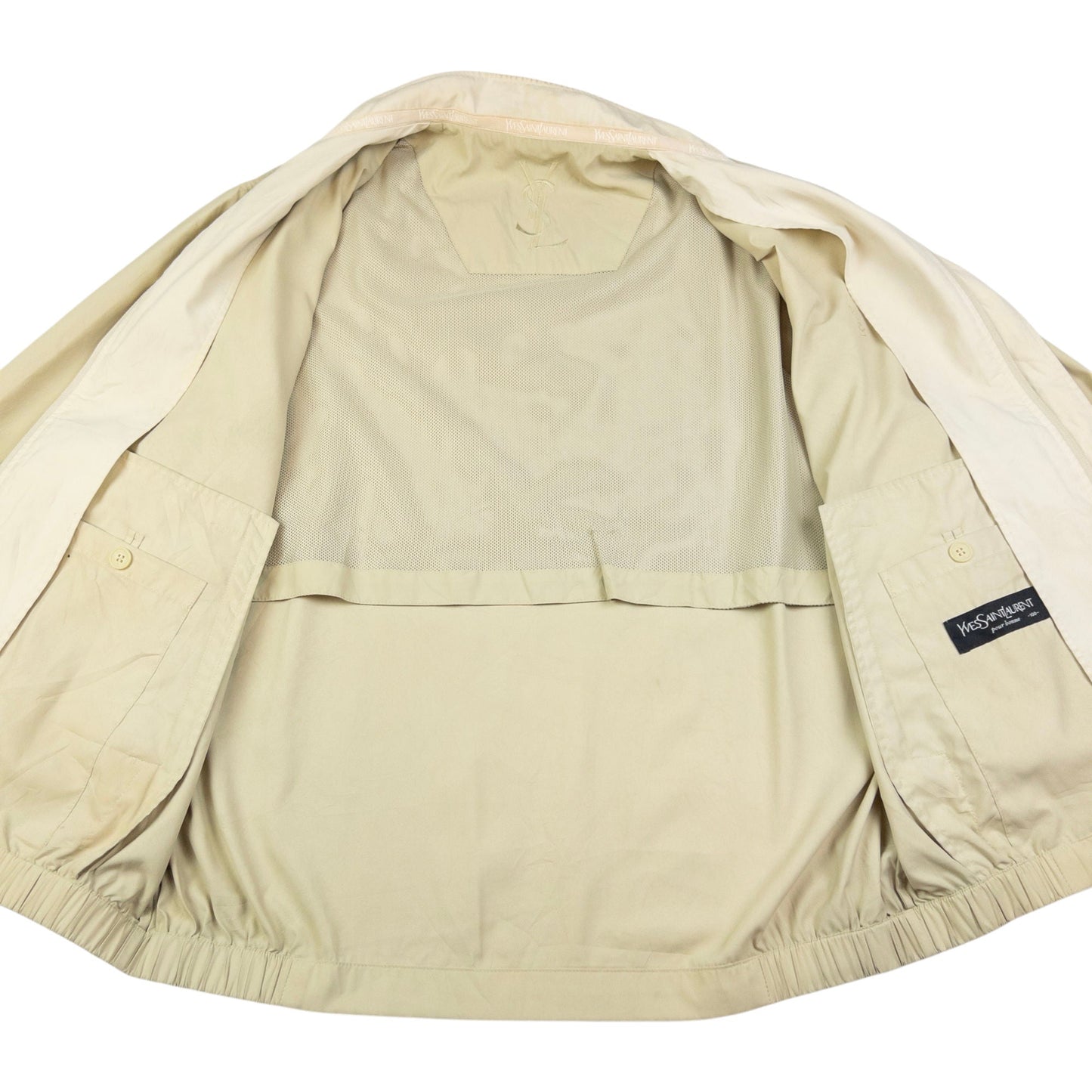 Vintage YSL Yves Saint Laurent Harrington Jacket Size M