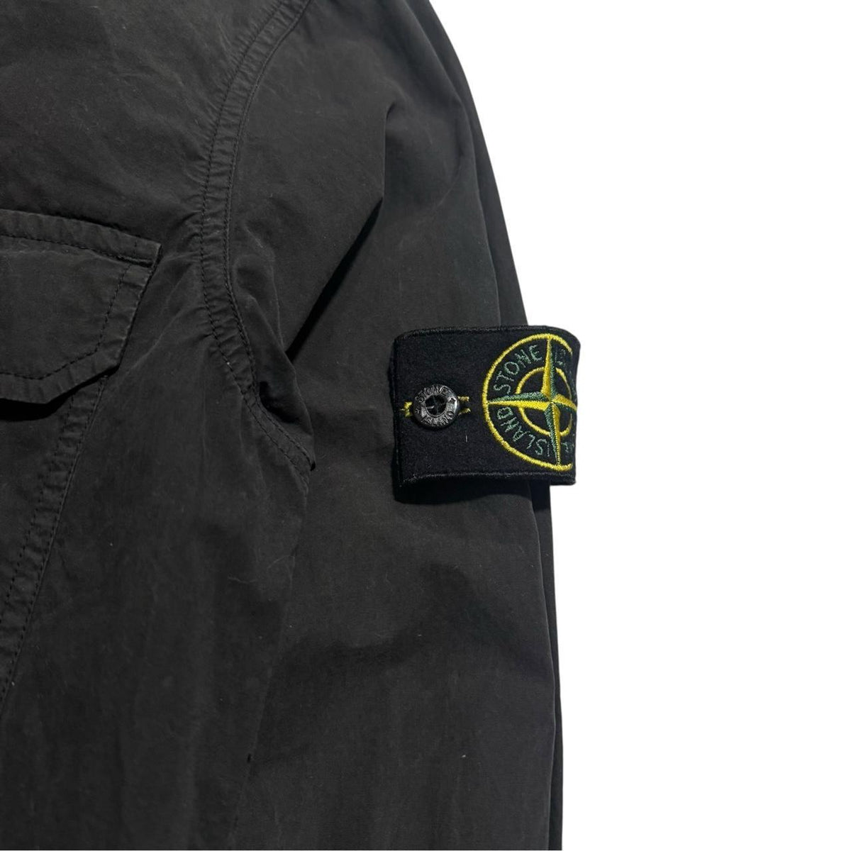 Stone Island Overshirt | Medium, Black