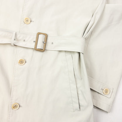 Vintage 2008 Prada Belt Waist Trench Jacket Size M | Medium, Cream