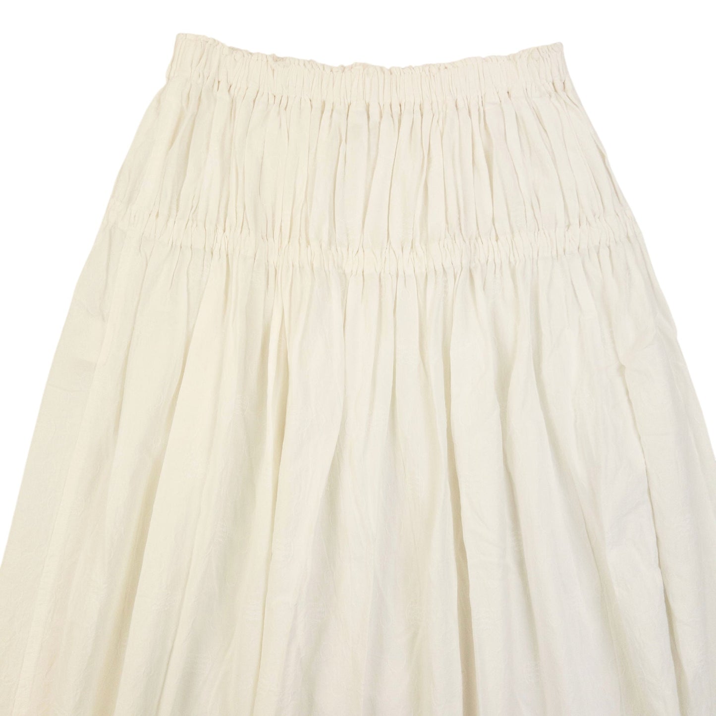 Vintage 90s Plantation By Issey Miyake Skirt Womens One Size | O/S, White