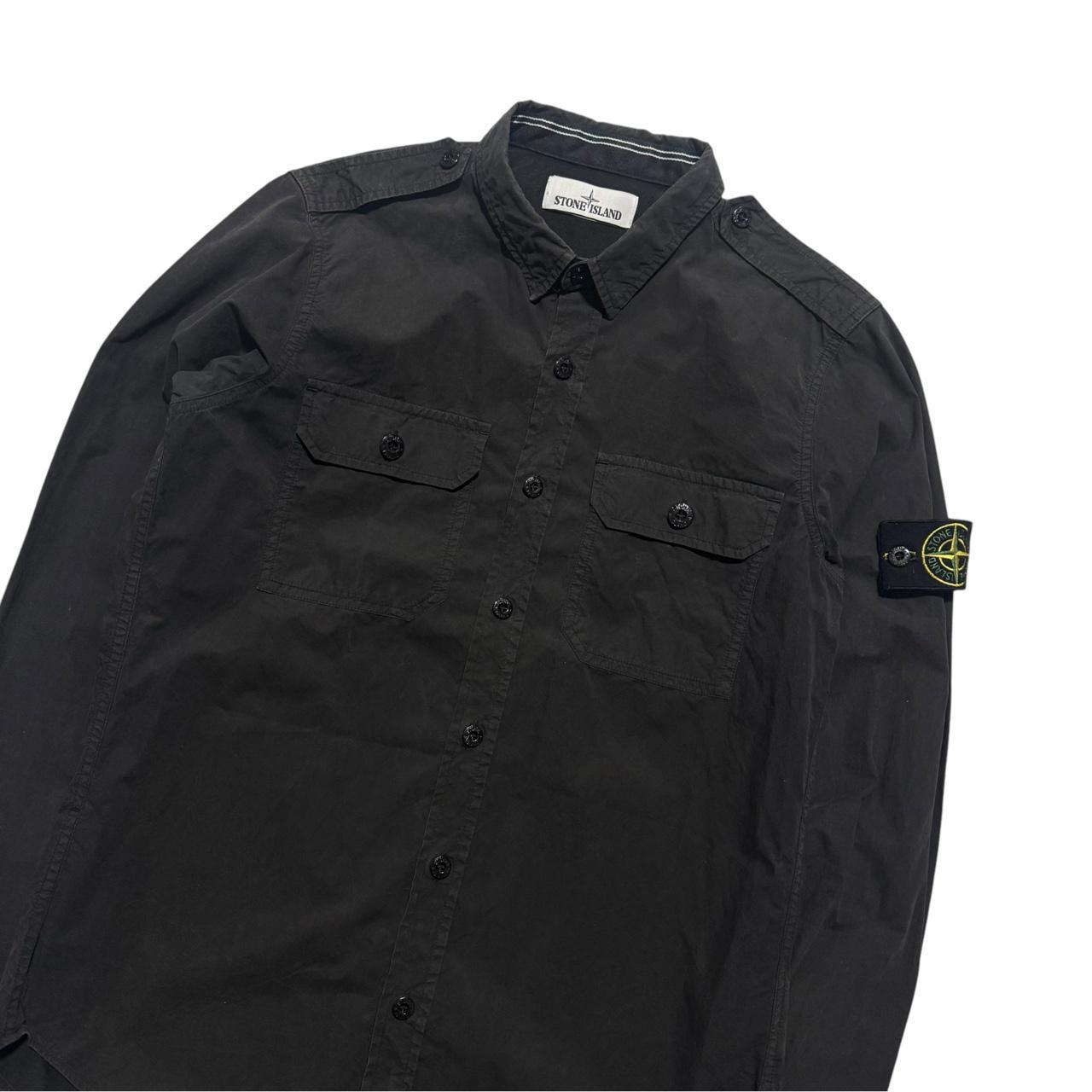 Stone Island Overshirt | Medium, Black