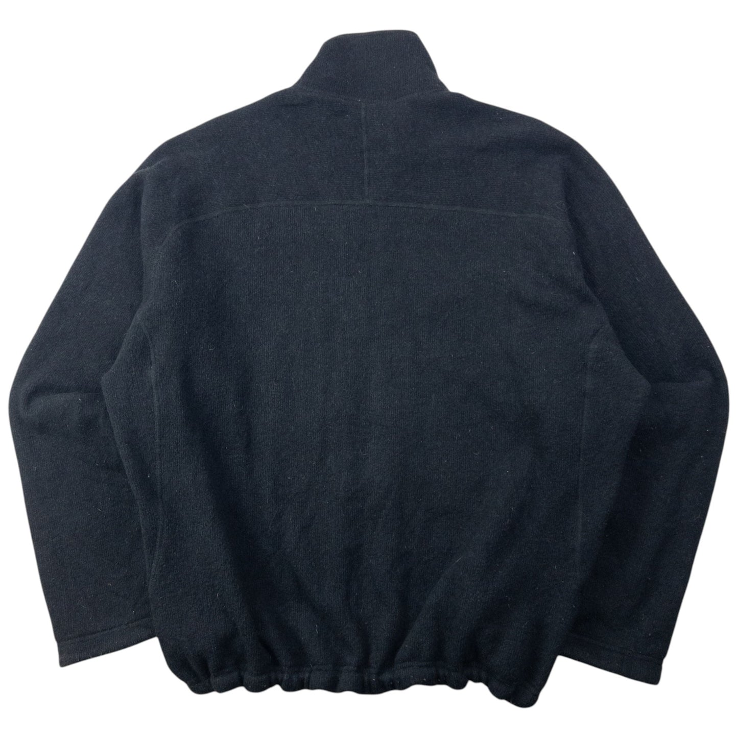 Vintage 2000s Arcteryx Zip Up Fleece Jacket Size L | Large, Black