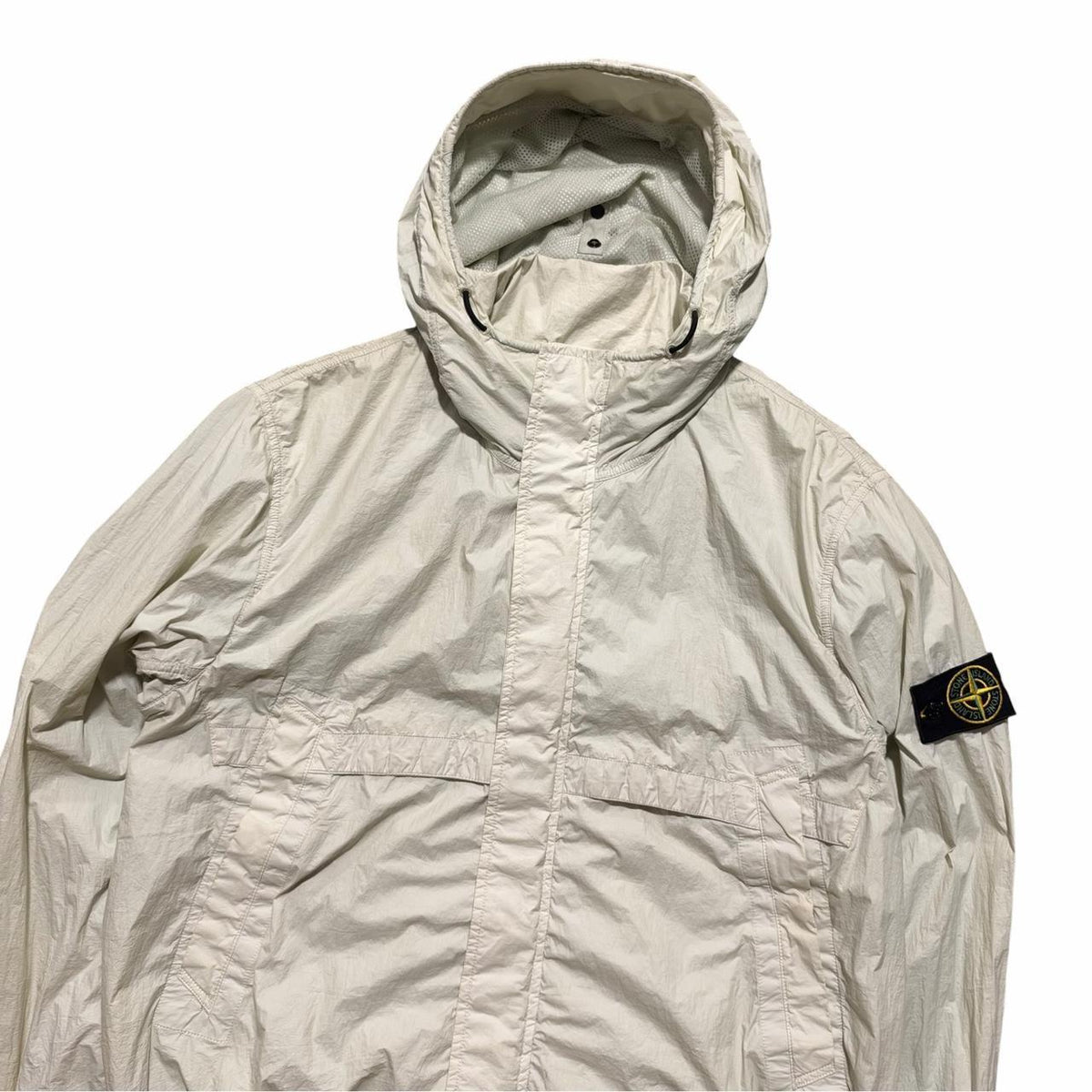 Stone Island Membrana-TC Jacket | XXL, Beige