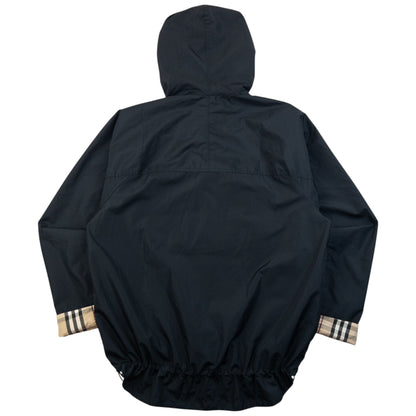 Vintage 2000s Burberry Nova Check Reversible Packable Jacket Size M | Medium, Beige, Navy