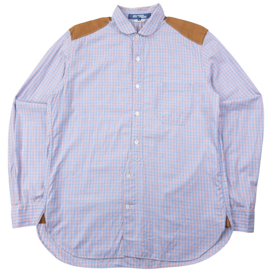 Vintage 2013 Junya Watanabe X Comme Des Garçons MAN Button Up Shirt Size M | Medium, Red