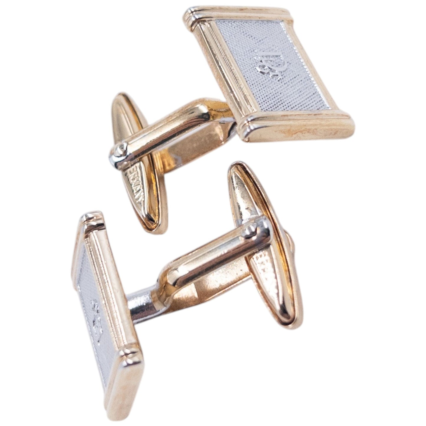 Vintage 90s Dior Embossed Cufflinks | O/S, Multicoloured
