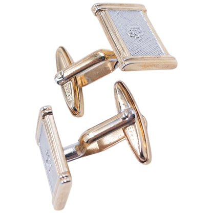 Vintage 90s Dior Embossed Cufflinks | O/S, Multicoloured