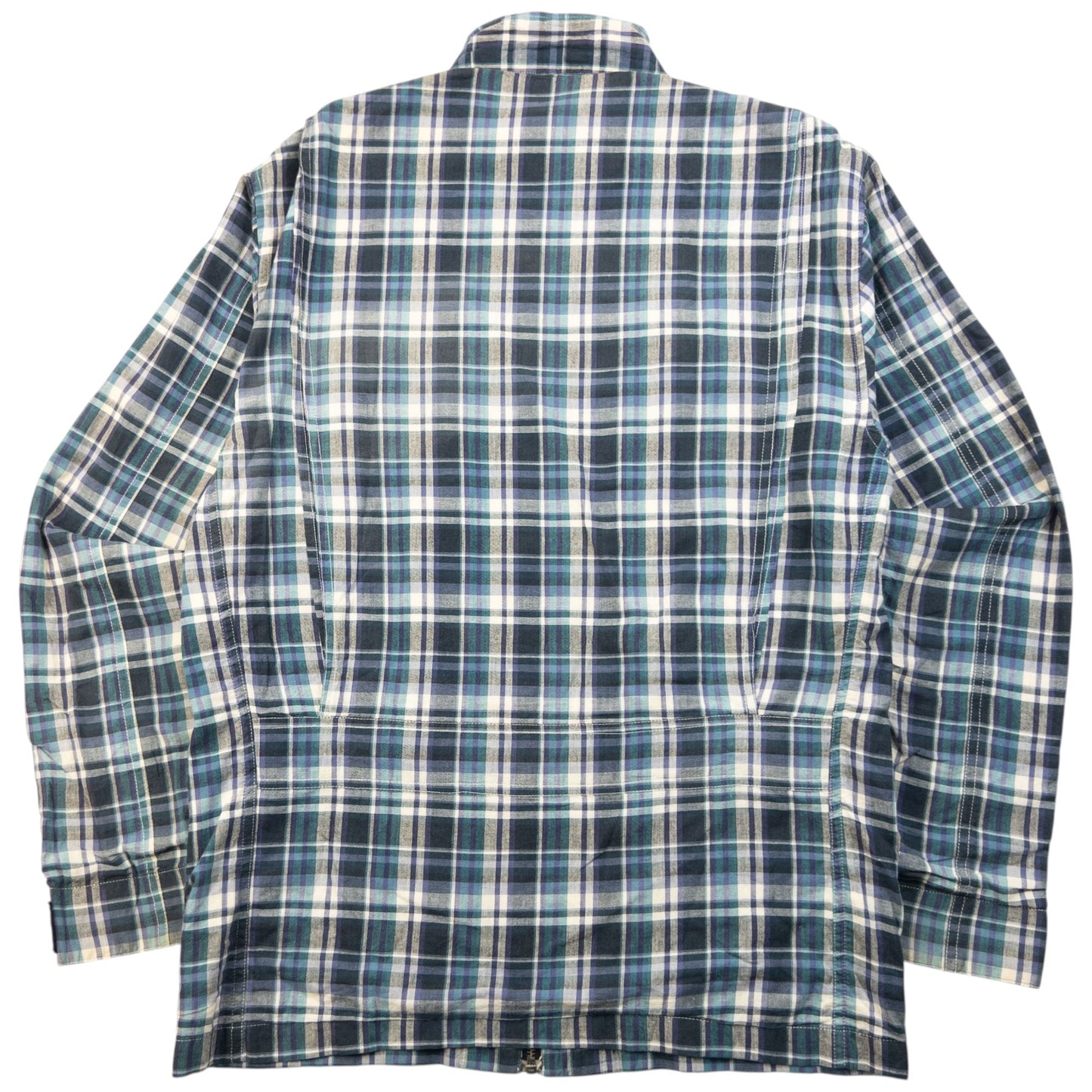 Vintage 2000s Stussy Checkered Zip Up Jacket Size M | Medium, Red