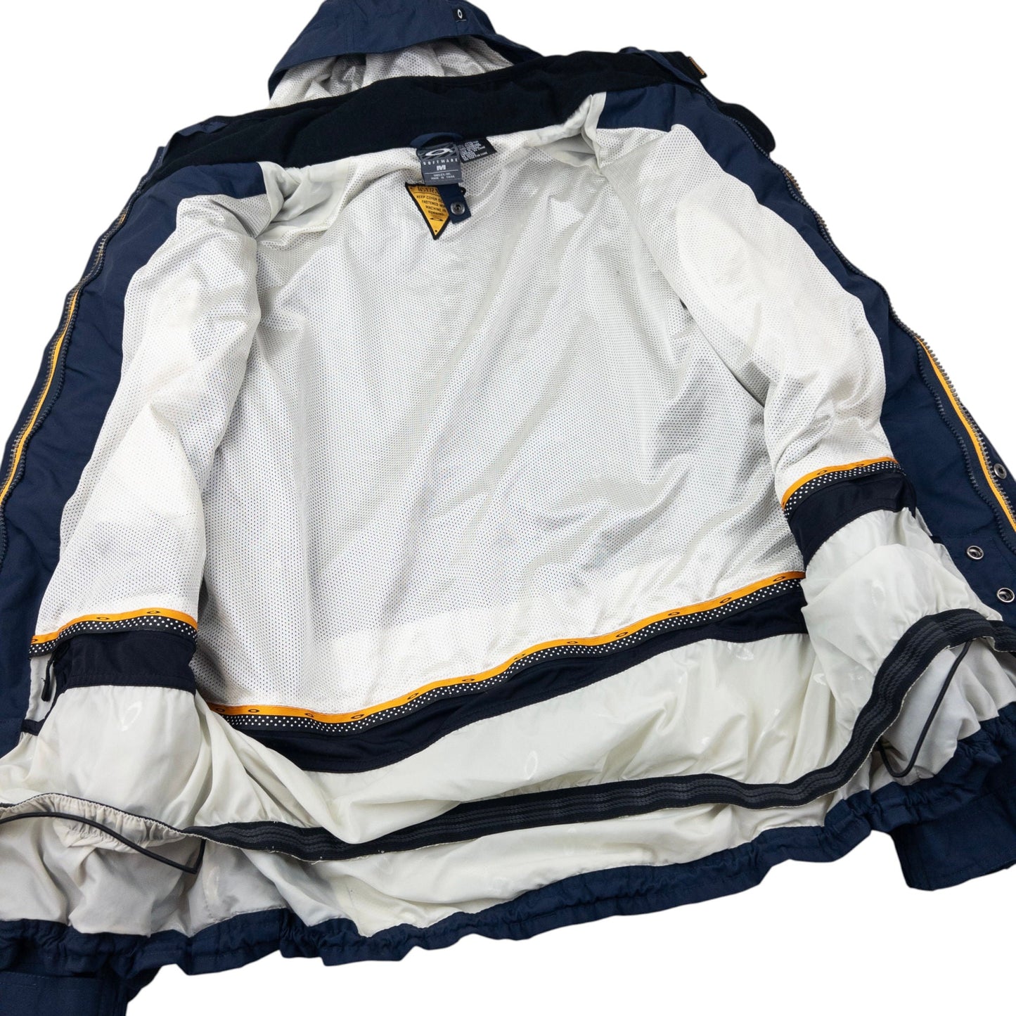 Vintage Oakley Zip Up Snowboarding Jacket Size XL