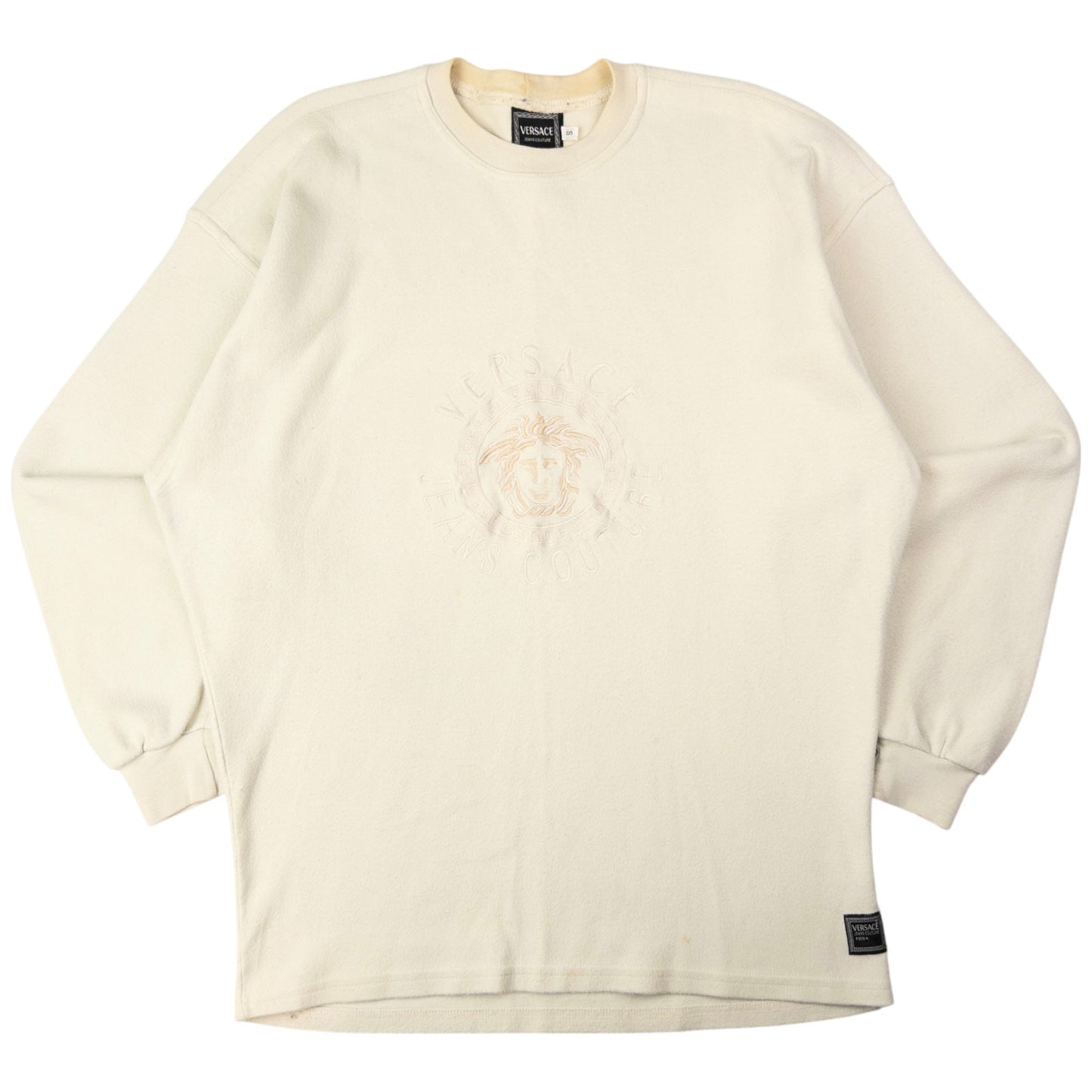 Vintage Versace Jeans Couture Embroidered Sweatshirt Size M