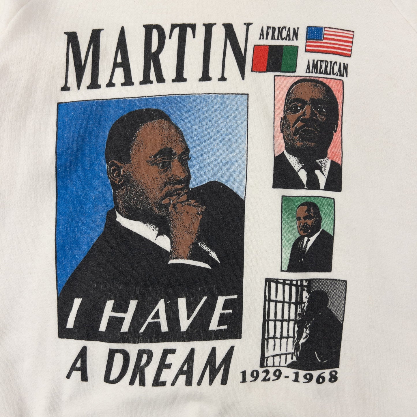 Vintage Martin Luther King I Have A Dream Graphic Sweatshirt Size XS