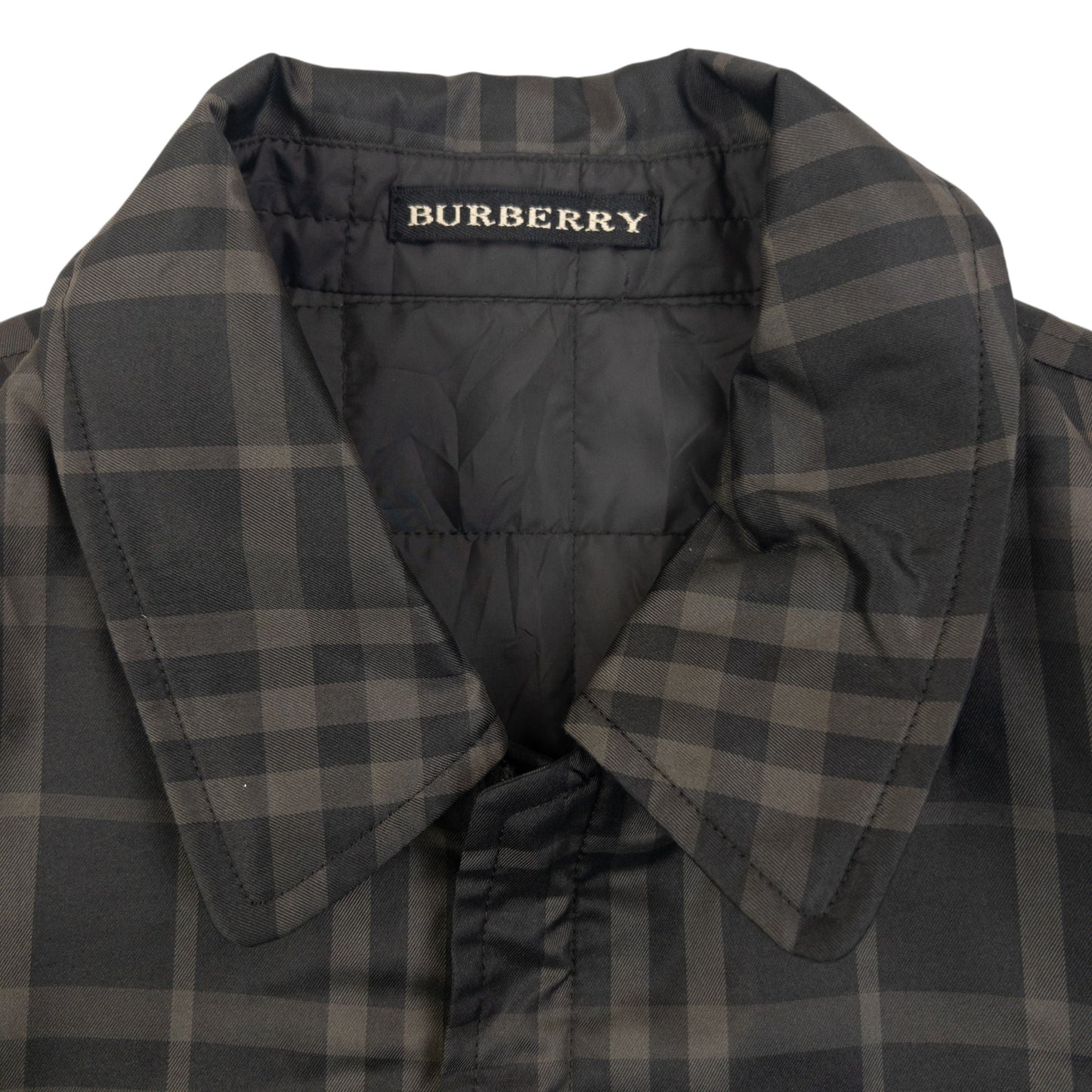 Vintage 2000s Burberry Nova Check Reversible Jacket Size L | Large, Black