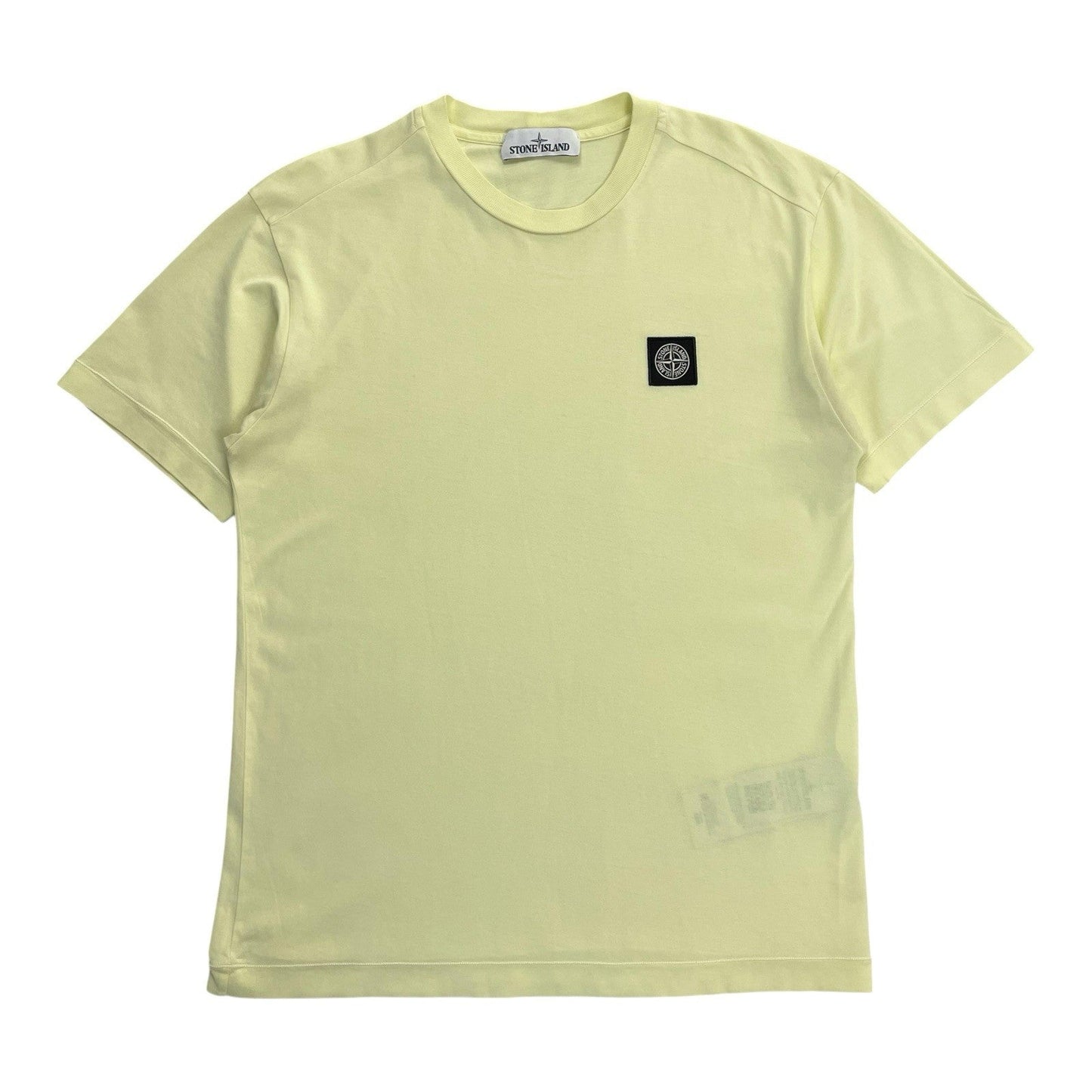 Stone Island T-Shirt, Size Small | Stone island, Yellow