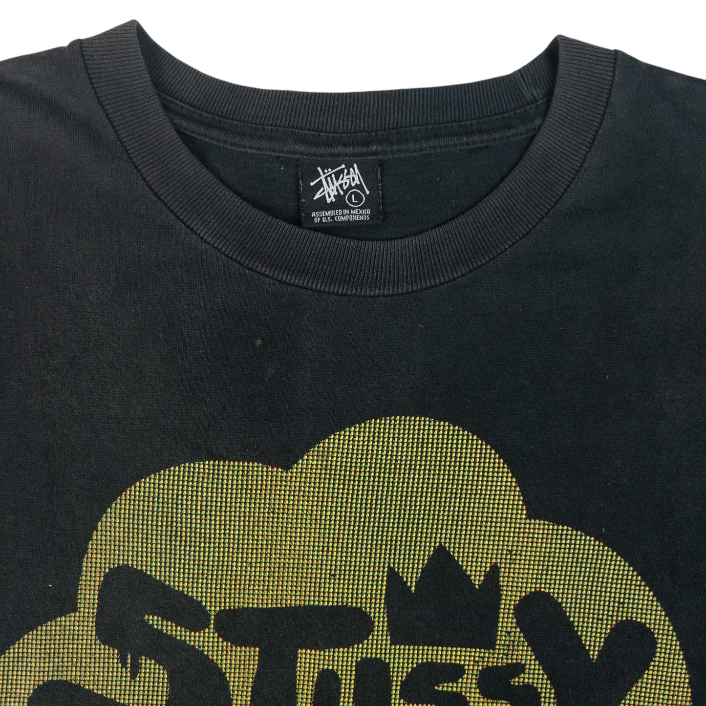 Vintage Stussy Graffiti Graphic T Shirt Size L