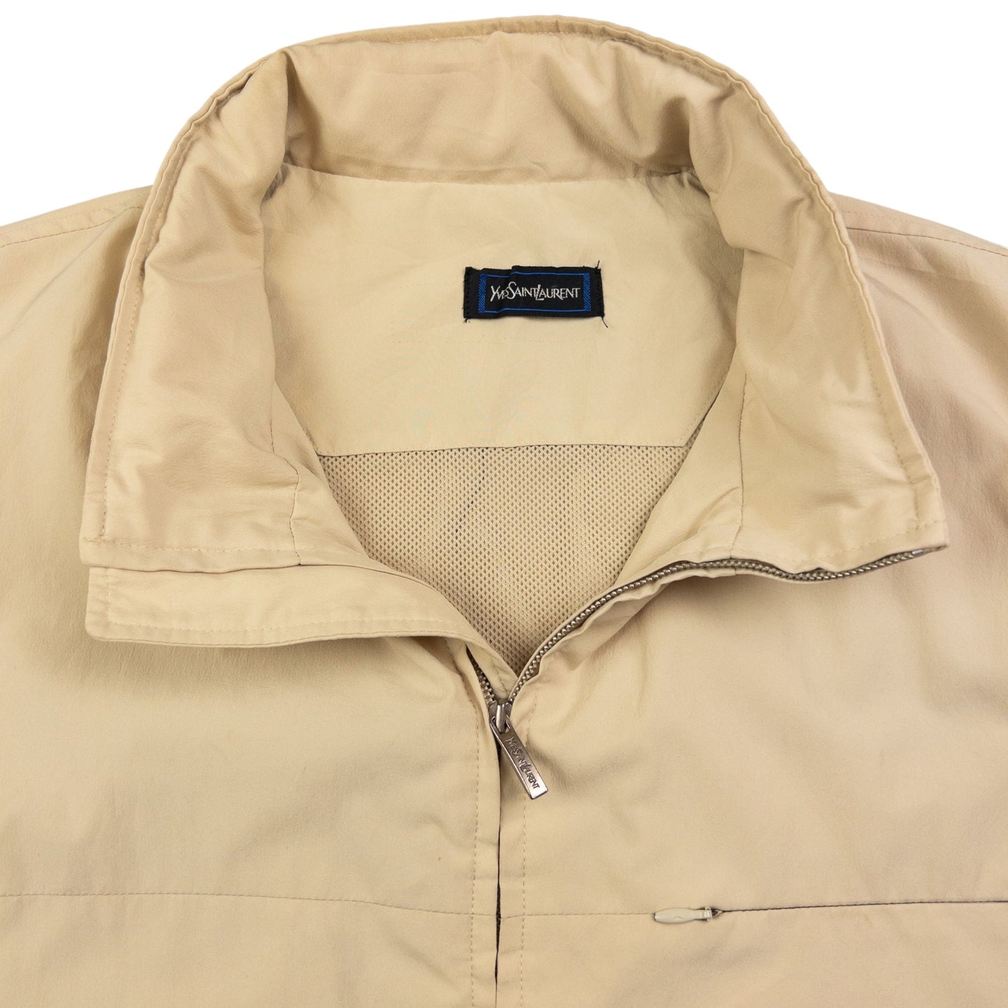 Vintage YSL Yves Saint Laurent Zip Up Jacket Size L