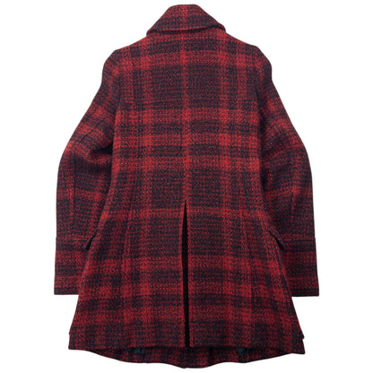 Vintage Burberry Brit Nova Check Tweed Jacket Womens Size S