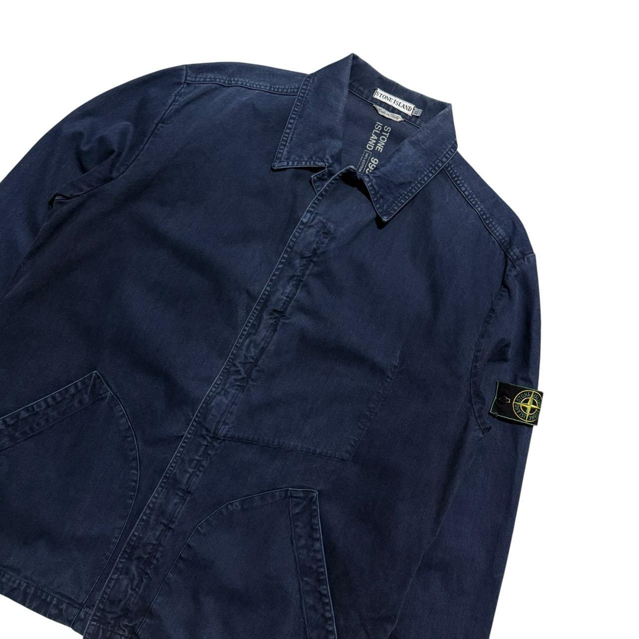 Stone Island 1995 Denim Carpenter Jacket | XL, Navy