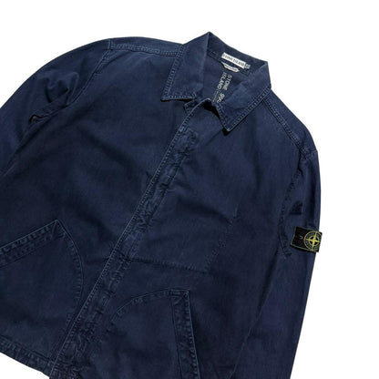 Stone Island 1995 Denim Carpenter Jacket | XL, Navy