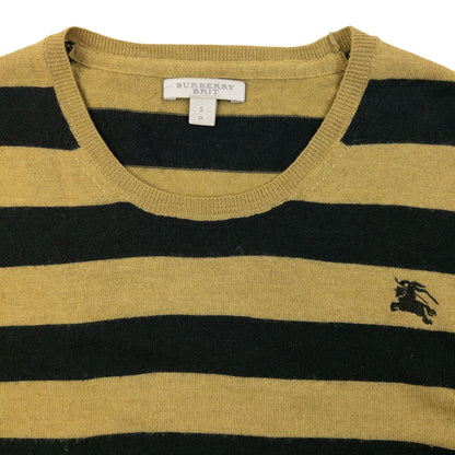 Vintage Burberry Brit Striped Wool Jumper Size XS | XS, Multicoloured