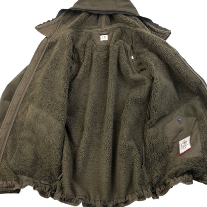 CP Company Fleece Lined Shell Jacket Size L | Large, Green