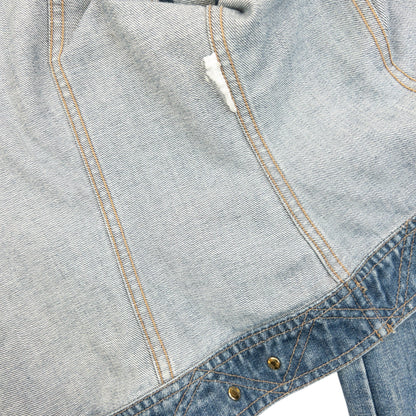 Vintage 2000s Gucci By Tom Ford Button Up Denim Jacket Womens Size S | Small, Blue