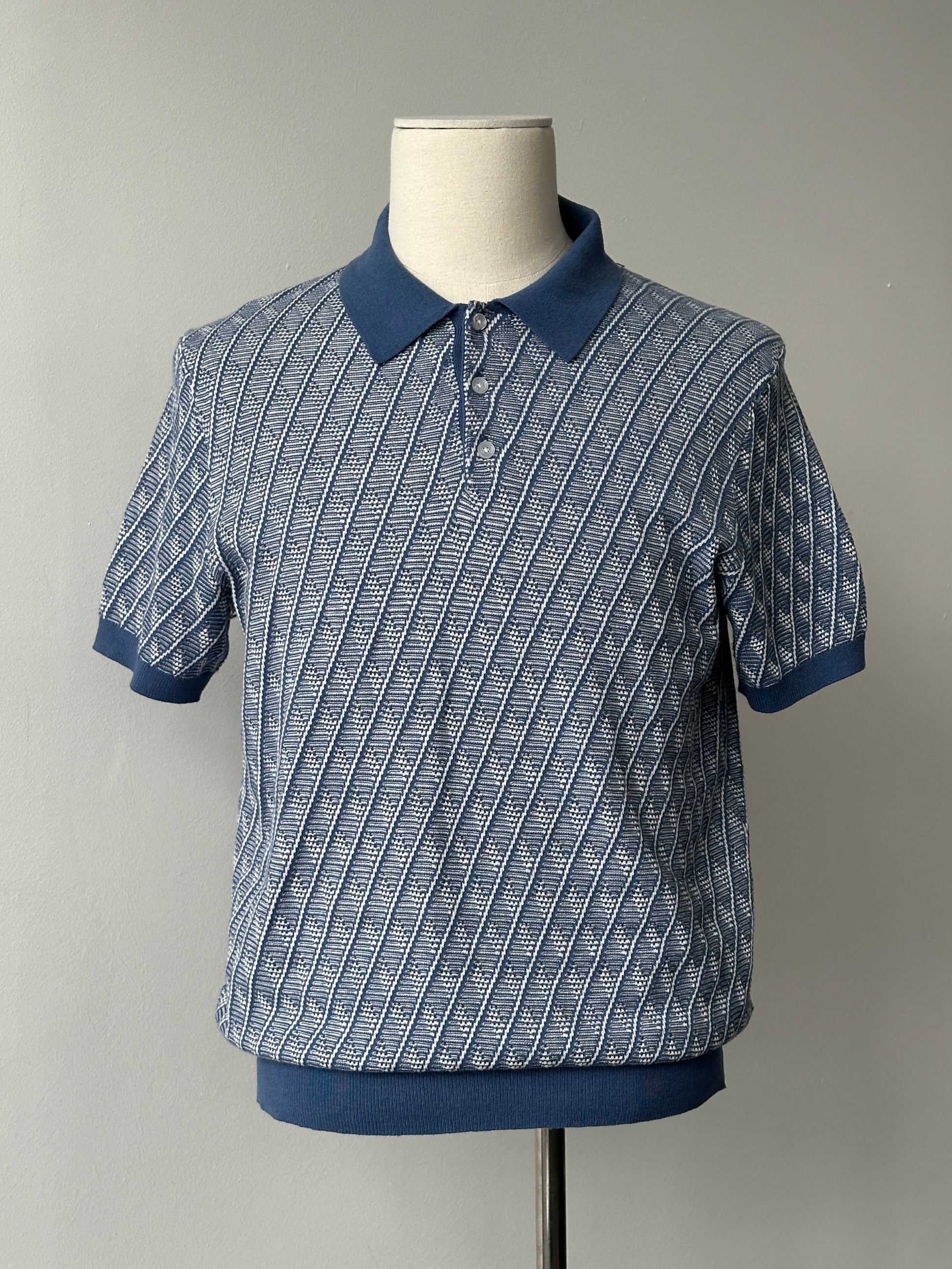 Christian Lacroix Cotton Short Sleeve Knit Polo - M