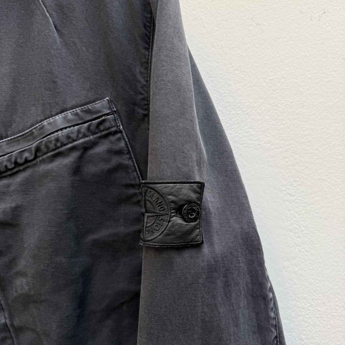 Stone Island Batavia-T Overshirt Jacket Black (L) | Large, Black