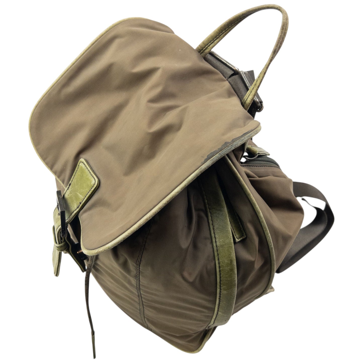 Vintage 2000s Issey Miyake Bucket Backpack | O/S, Brown