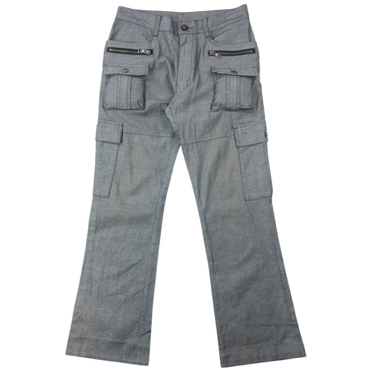 Vintage 2000s Burberry Black Label Cargo Trousers Womens Size W27 | Small, Multicoloured