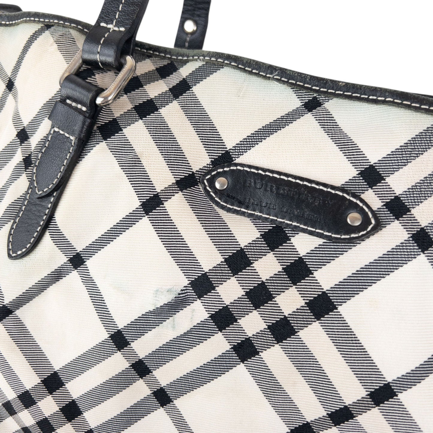 Vintage 2000s Burberry Blue Label Nova Check Shoulder Bag | O/S, Multicoloured