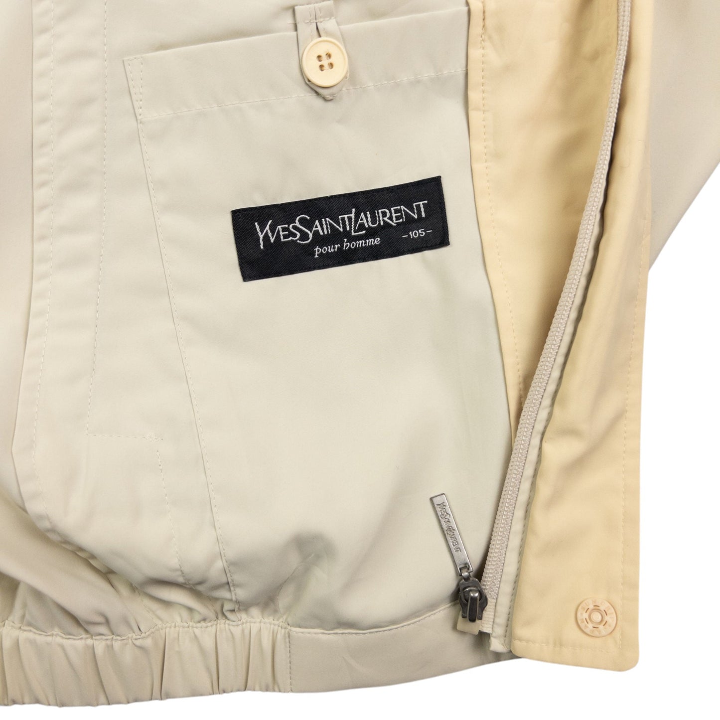 Vintage YSL Yves Saint Laurent Harrington Jacket Size M