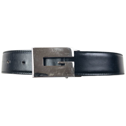 Vintage 2000s Gucci Leather Belt Size S | O/S, Black