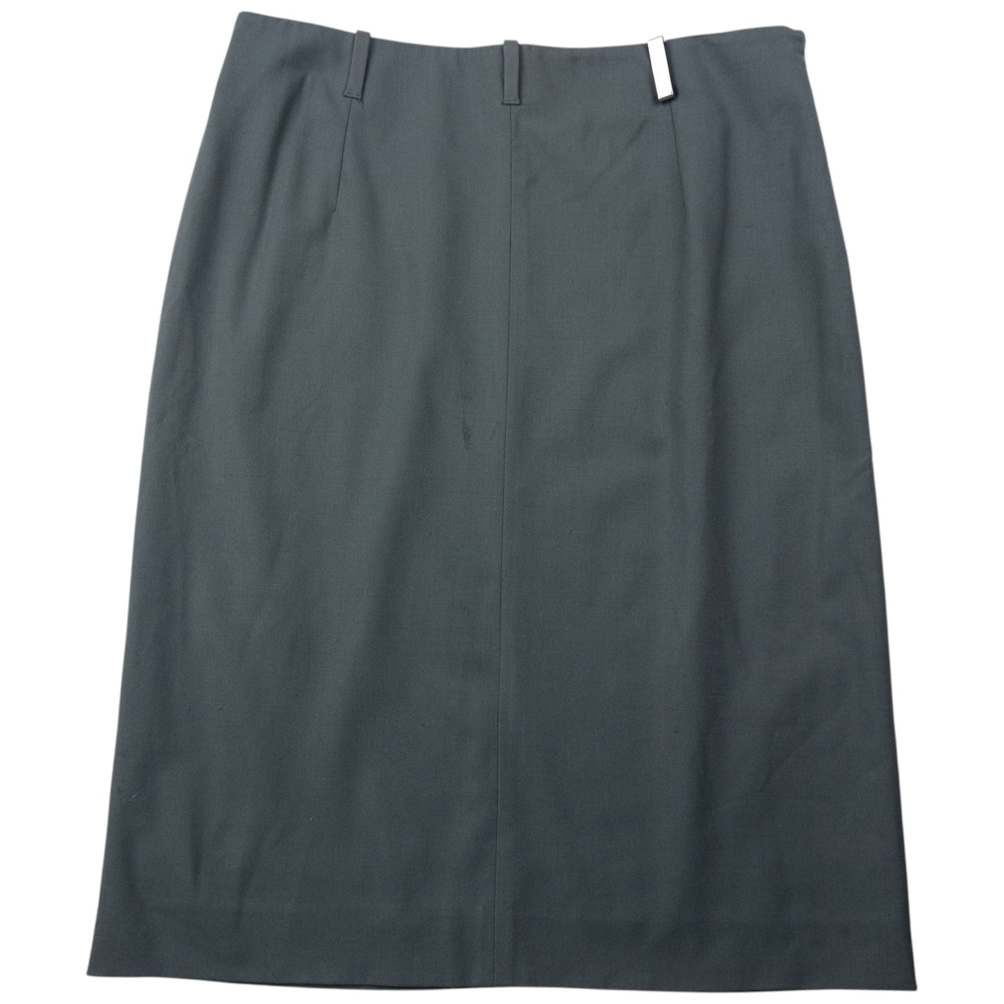 Vintage 90s Gucci By Tom Ford Wool Skirt Womens Size W28 | W28, Grey