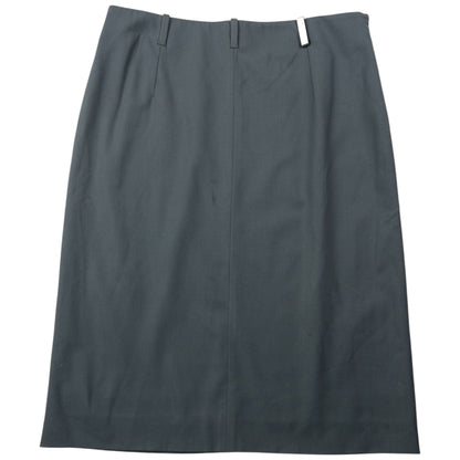 Vintage 90s Gucci By Tom Ford Wool Skirt Womens Size W28 | W28, Grey