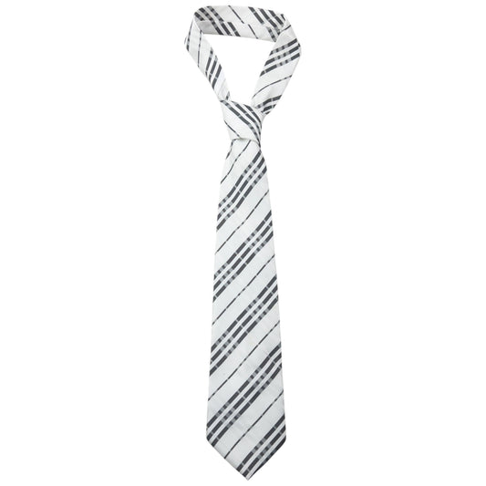 Vintage Burberry Nova Check Silk Tie | O/S, Black