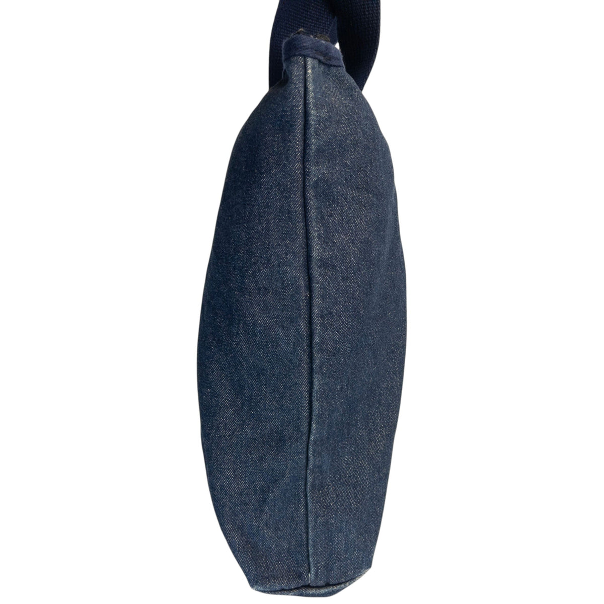 Vintage 2000s Jean Paul Gaultier JPG Denim Shoulder Bag | O/S, Navy