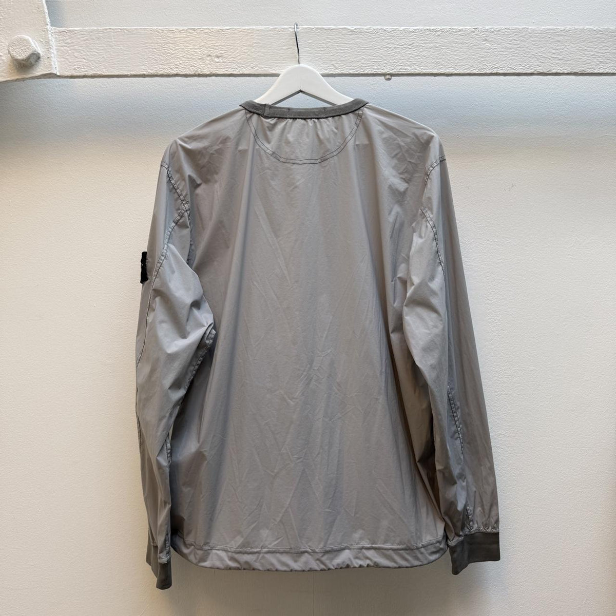 Stone Island Skin Touch Nylon Jumper (M) | Medium, Grey