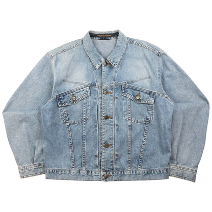 Vintage Marithe + Francois Girbaud Cropped Denim Jacket Size S