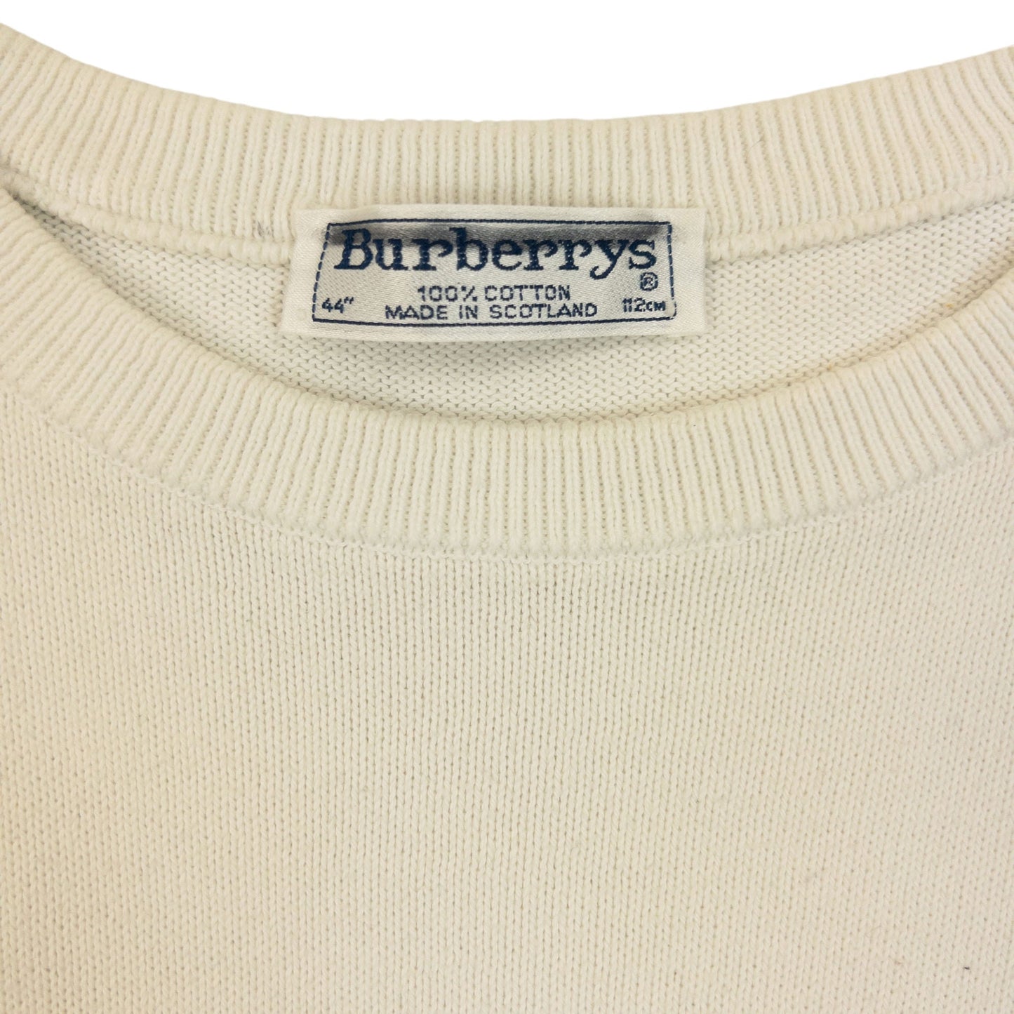 Vintage 90s Burberry Knit Jumper Size M | Medium, Red