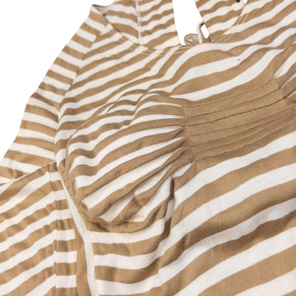 Vintage Jean Paul Gaultier JPG Jeans Striped Tie-Back Dress Womens Size L