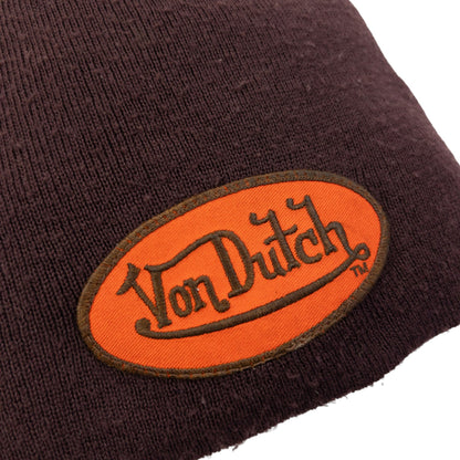 Vintage Von Dutch Embroidered Beanie Hat | O/S, Multicoloured