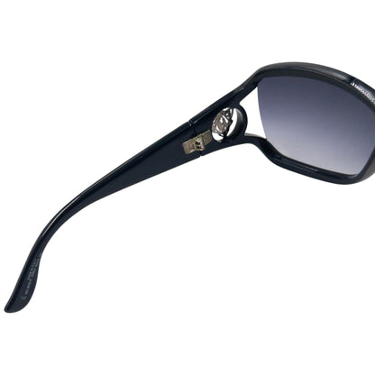 Vintage 2000s Gucci Heart Sunglasses | O/S, Black
