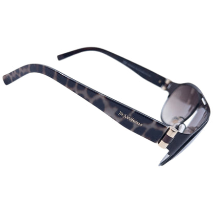 Vintage 2000s YSL Yves Saint Laurent Leopard Print Sunglasses | O/S, Tortoiseshell