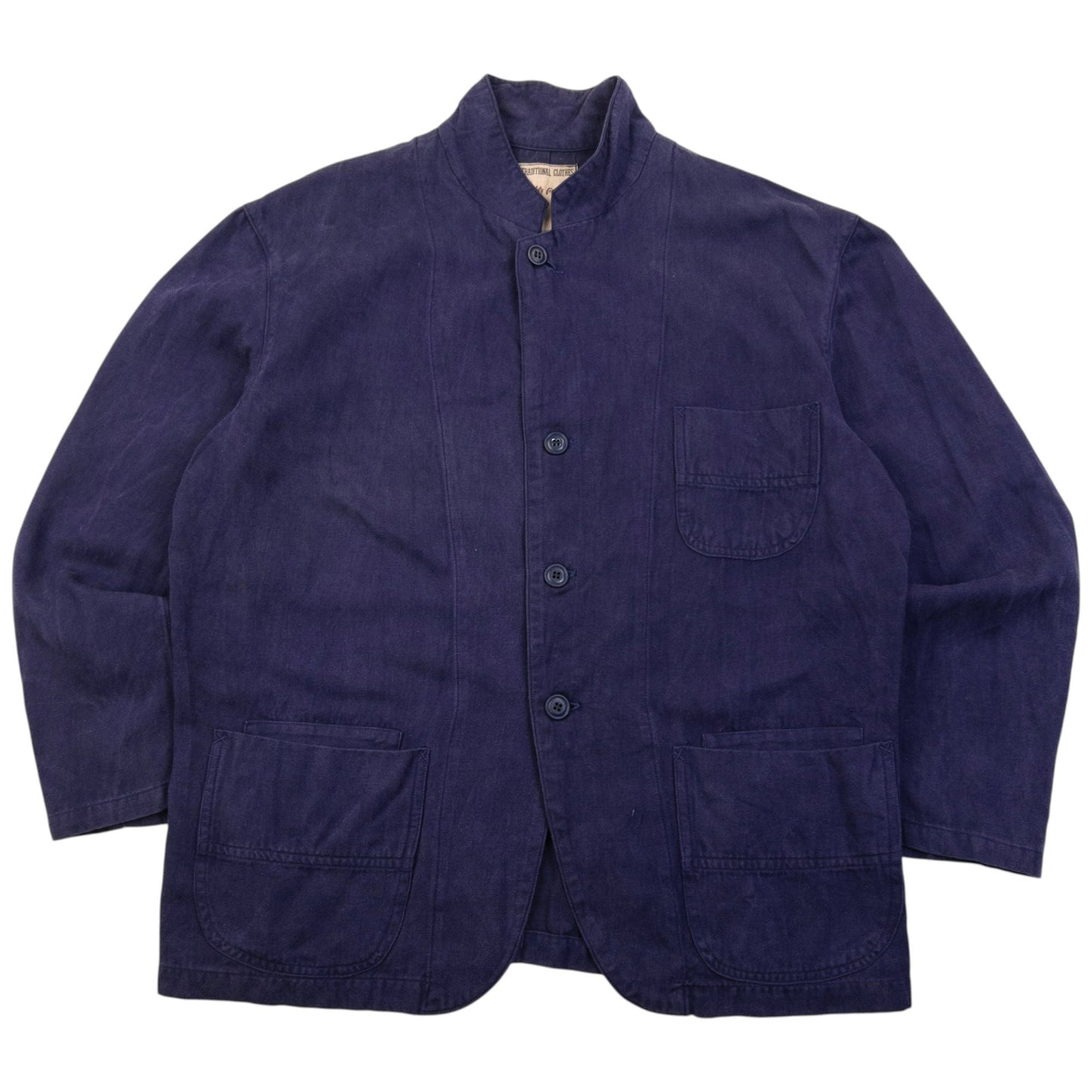 Vintage 90s Yohji Yamamoto Button Up Jacket Size M | Medium, Purple