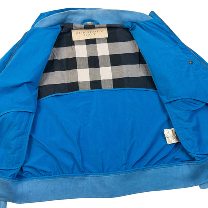 Vintage Burberry Brit Zip Up Bomber Jacket Size L | Large, Blue
