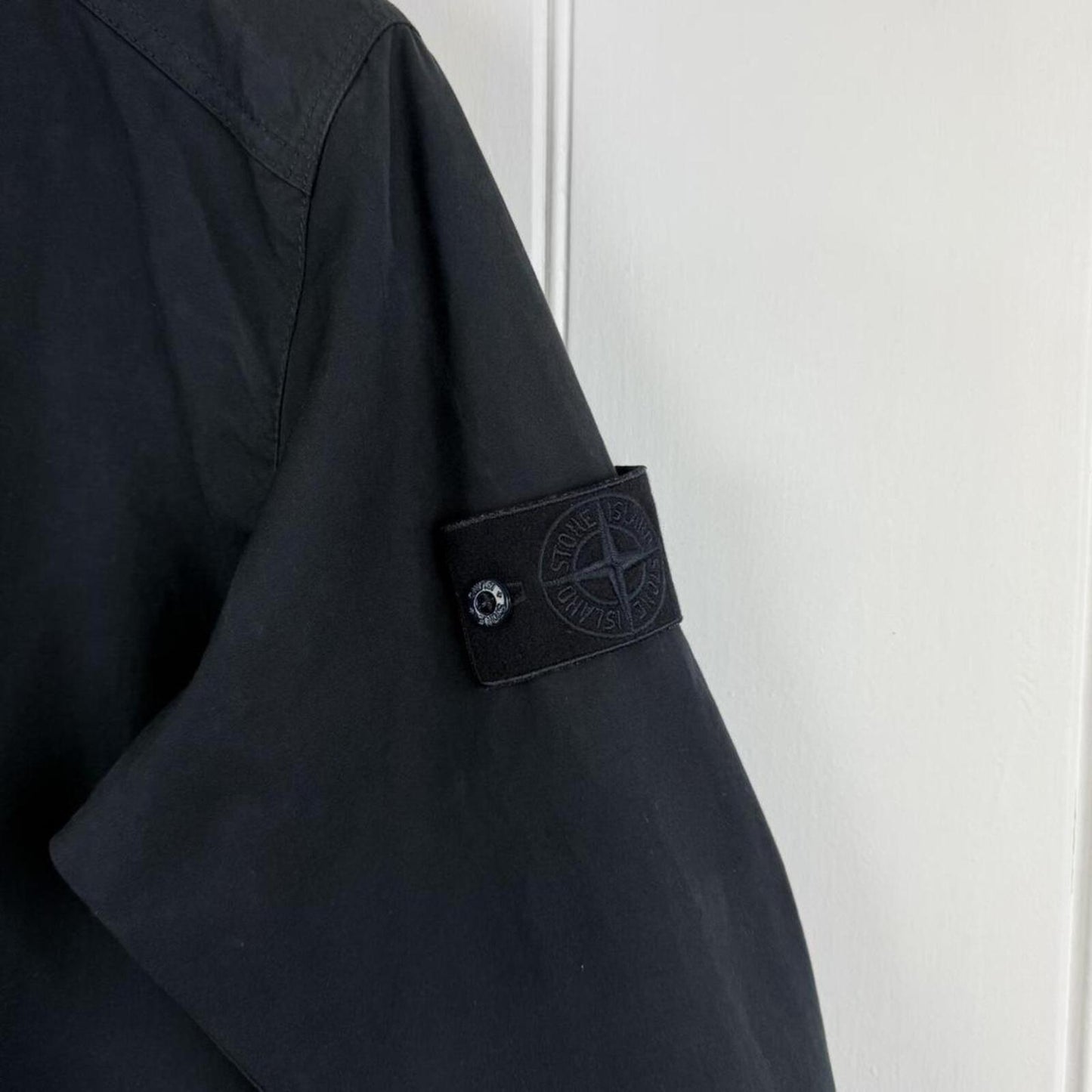 Stone Island Ghost Piece Weather Proof Cotton Parka Navy (M) | Medium, Multicoloured