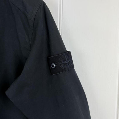 Stone Island Ghost Piece Weather Proof Cotton Parka Navy (M) | Medium, Multicoloured
